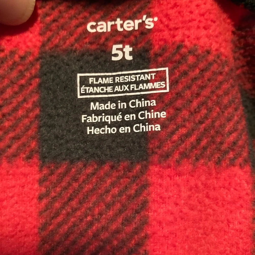 Carter’s Santa Footie Pajamas - 5T